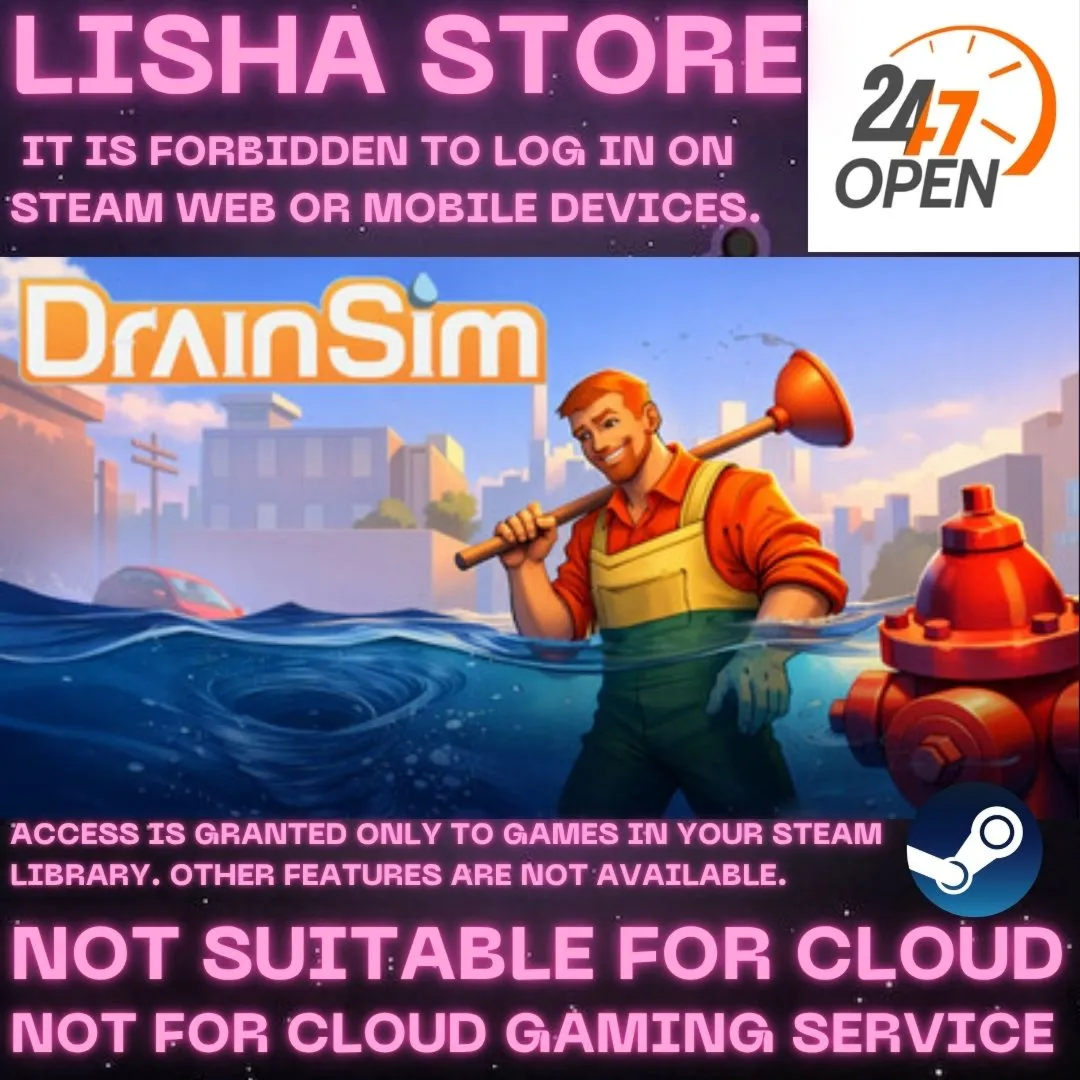 DrainSim Steam Offline For 90 days