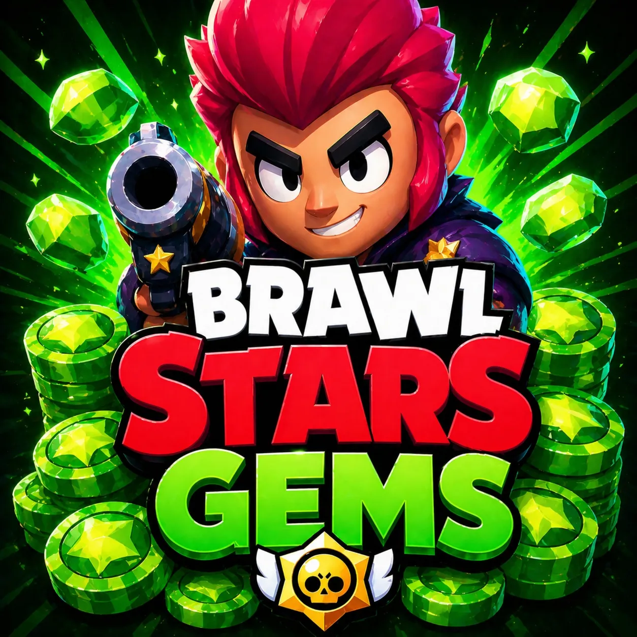 ⭐Brawl Stars ГЕМЫ GEMS ⭐