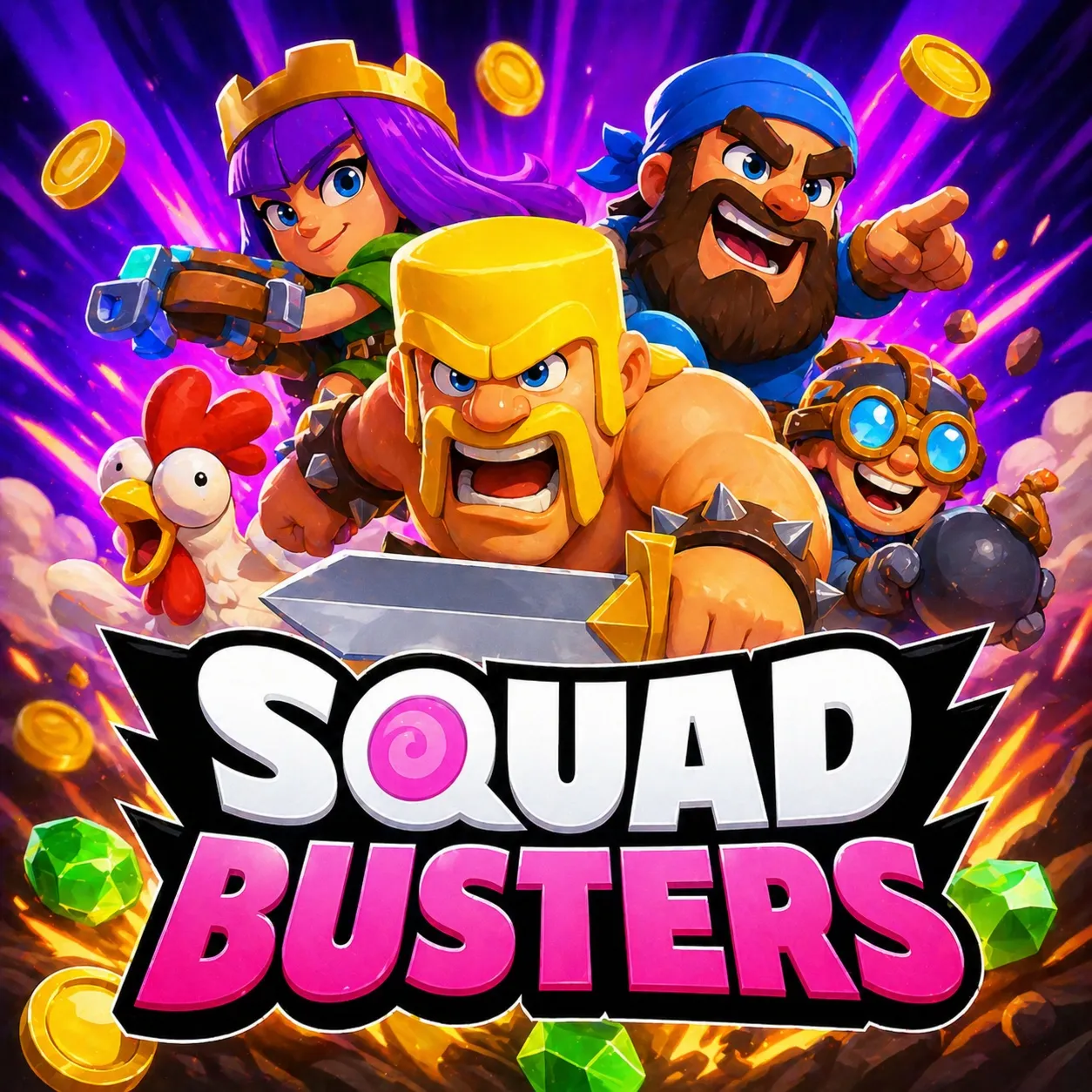 ⭐Squad Busters СУПЕРСКИЙ ПРОПУСК ⭐