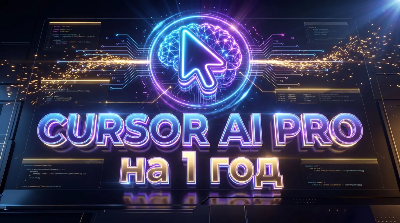 CURSOR AI PRO на 1 год