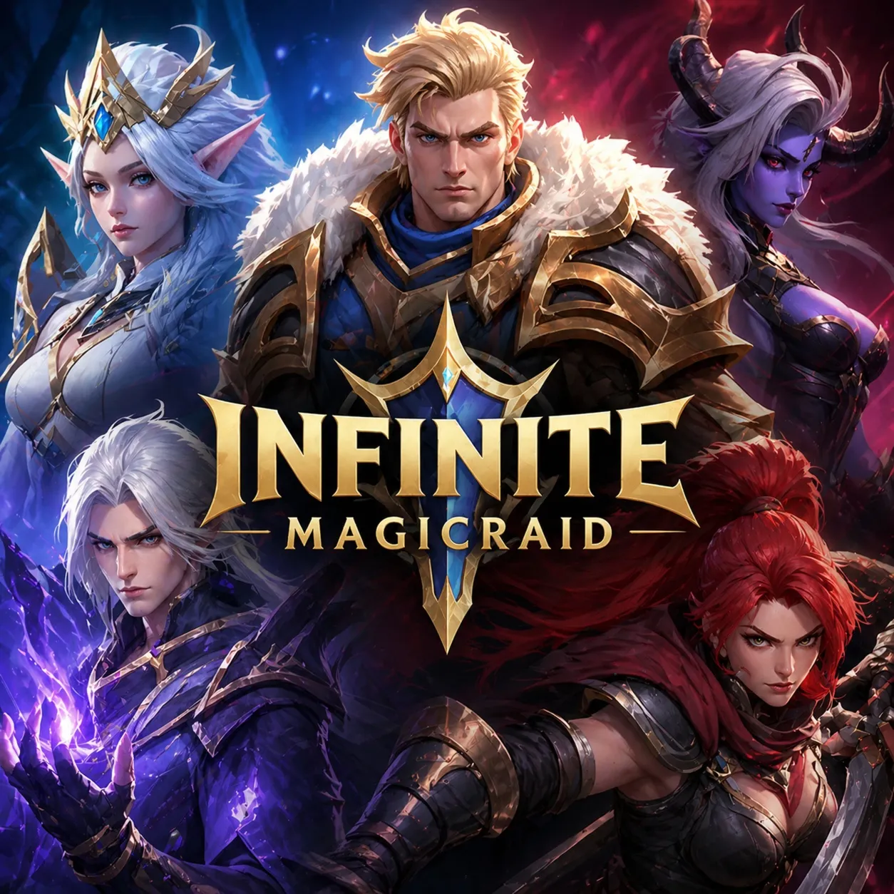 Infinite Magicraid АЛМАЗЫ  ШУСТРАЯ ДОСТАВКА