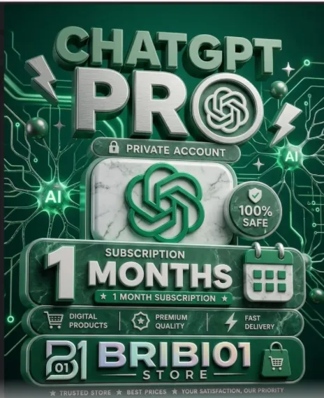 Chat GPT Plus 1 Month - Private Account (Global)