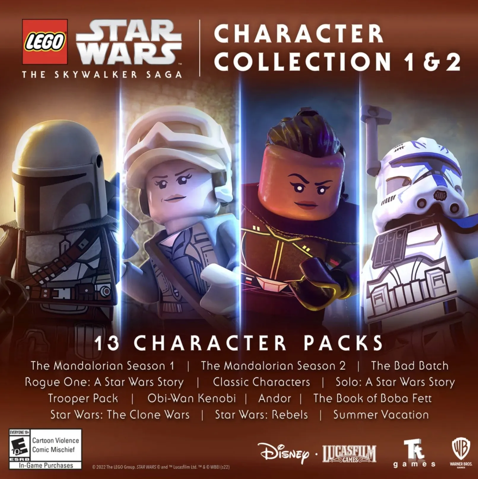 ✅ The Skywalker Saga Character Collection 1 &amp; 2 XBOX ONE SERIES X|S PC KEY 🔑