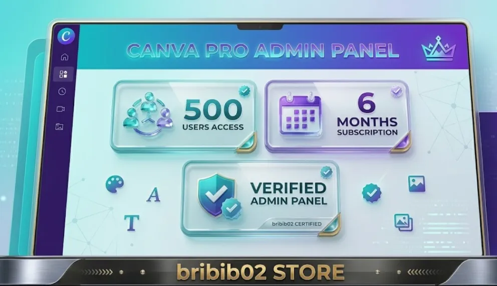 Canva Pro Admin Panel – 500 Seats | Reseller Access