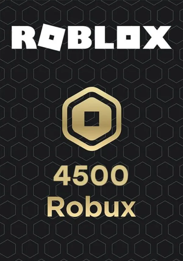 Roblox Gift Card 4500 Robux (Roblox/WW)