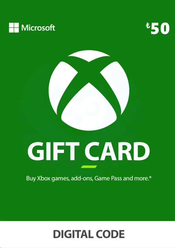 XBOX Live Gift Card 50 TRY (Turkey) (Microsoft Store/TR)