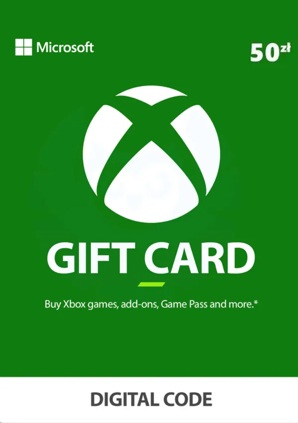 XBOX Live Gift Card 50 PLN (PL) (Microsoft Store/PL)