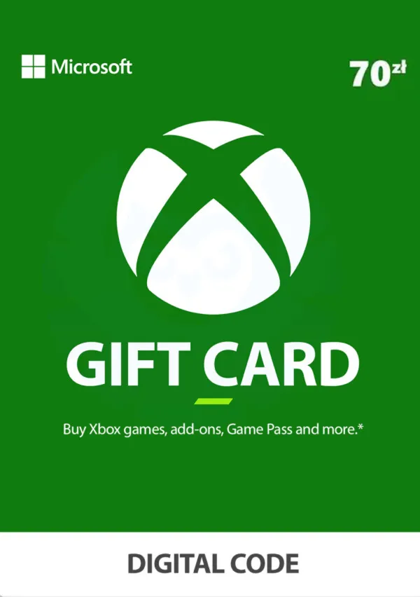 XBOX Live Gift Card 70 PLN (PL) (Microsoft Store/PL)