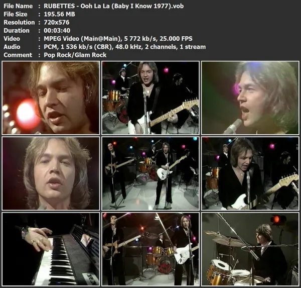 RUBETTES - Ooh La La