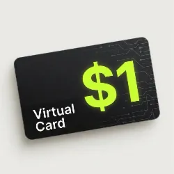 $1 Виртуальная карта