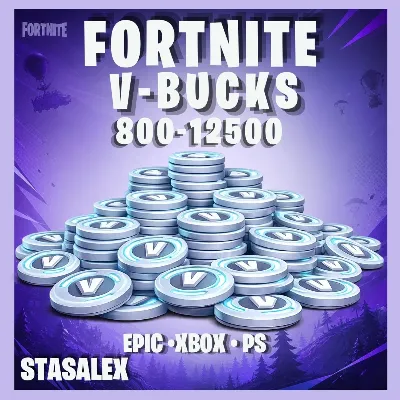 FORTNITE V-BUCKS 800–12500 ЧЕРЕЗ EPIC GAMES | XBOX / PS | БЫ