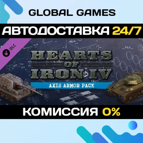 Hearts of Iron IV: Axis Armor DLC STEAM АВТО