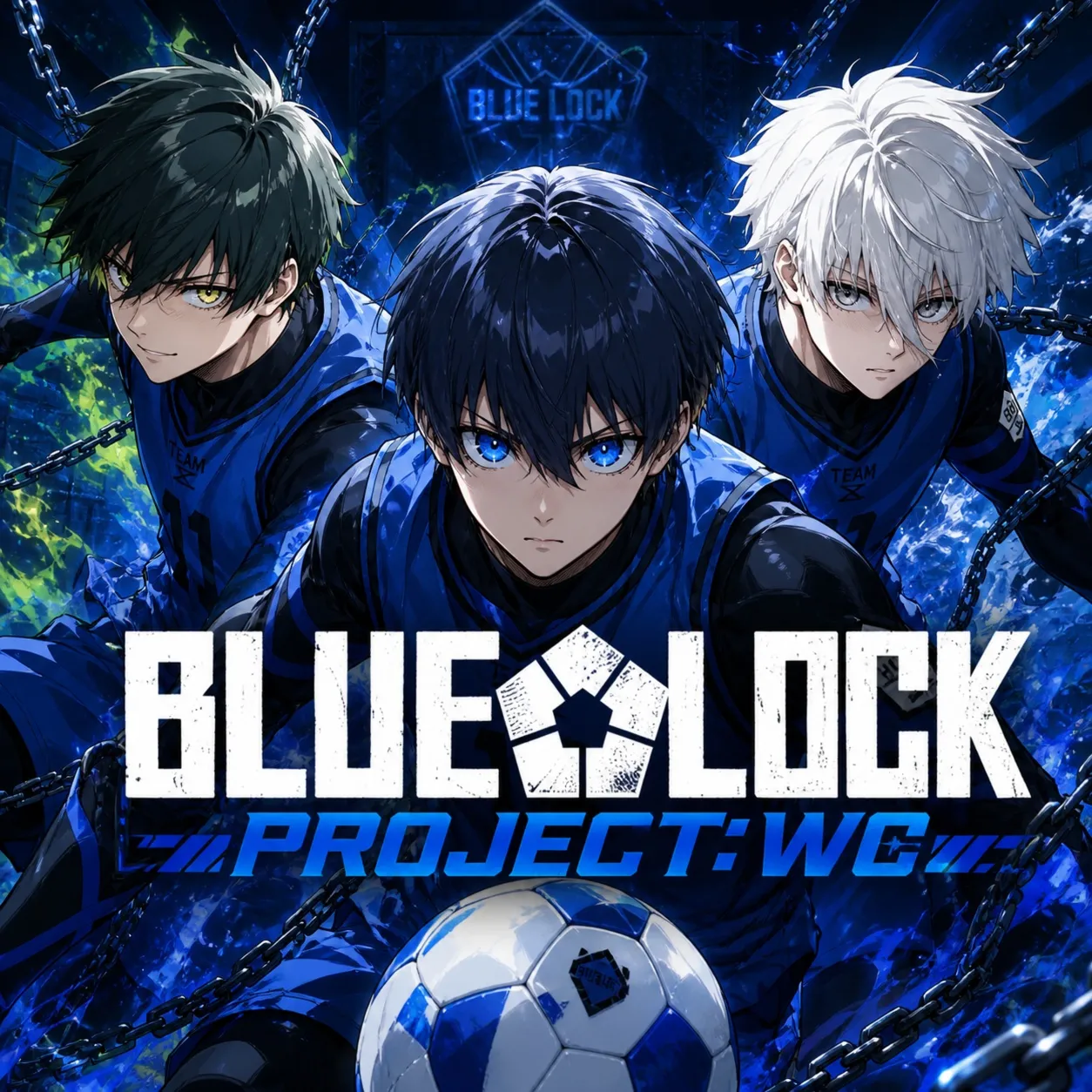 Blue Lock Project: WС Blue GEMS ШУСТРАЯ ДОСТАВКА