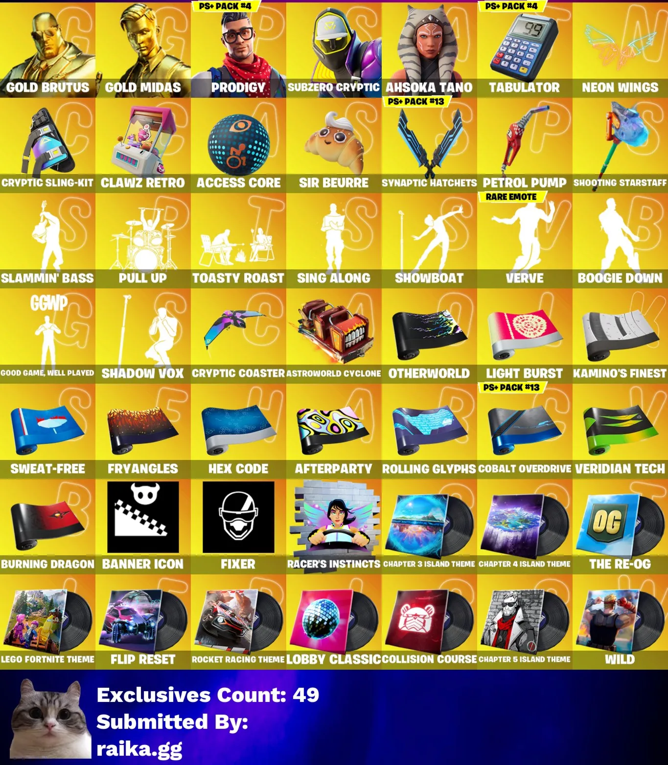 Instant • FN (All Platforms) • 231 skins • Full Access