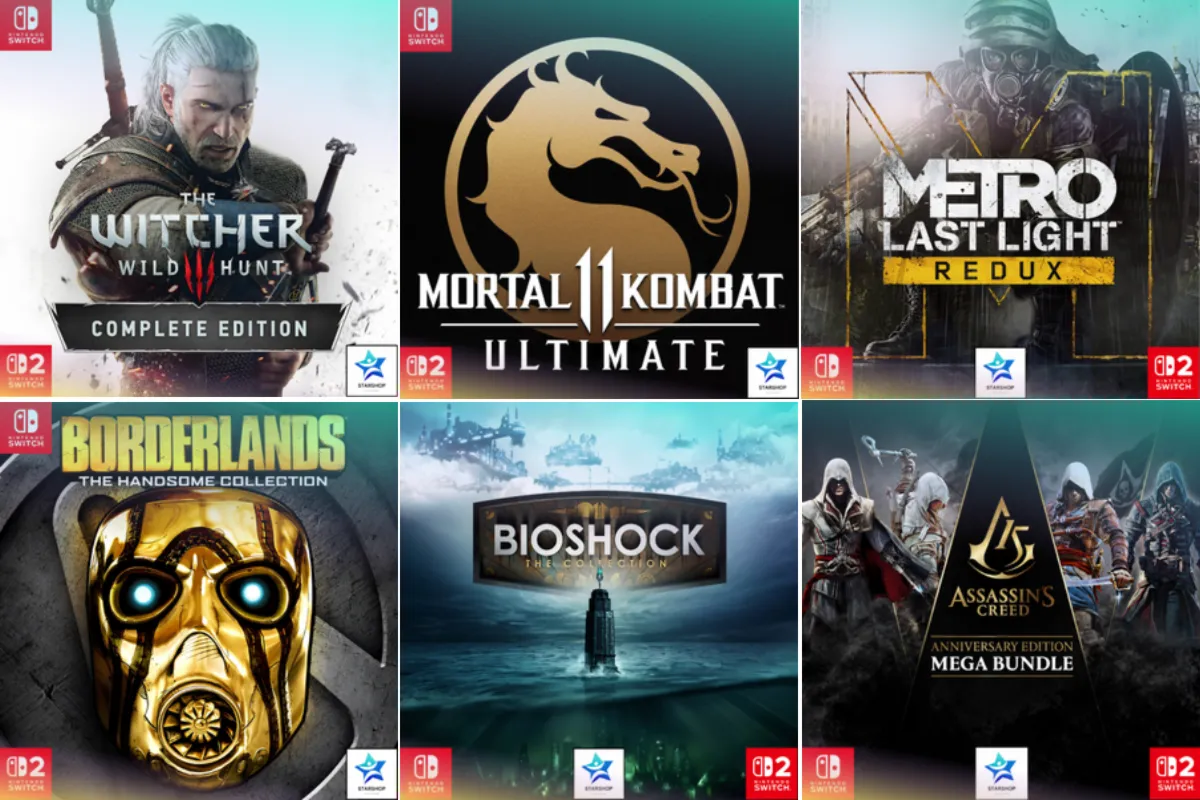 72 Switch Games Collection