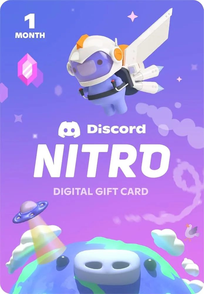 Discord Nitro 1 месяц (TRIAL) | GLOBAL подписка | Мгновенная доставка