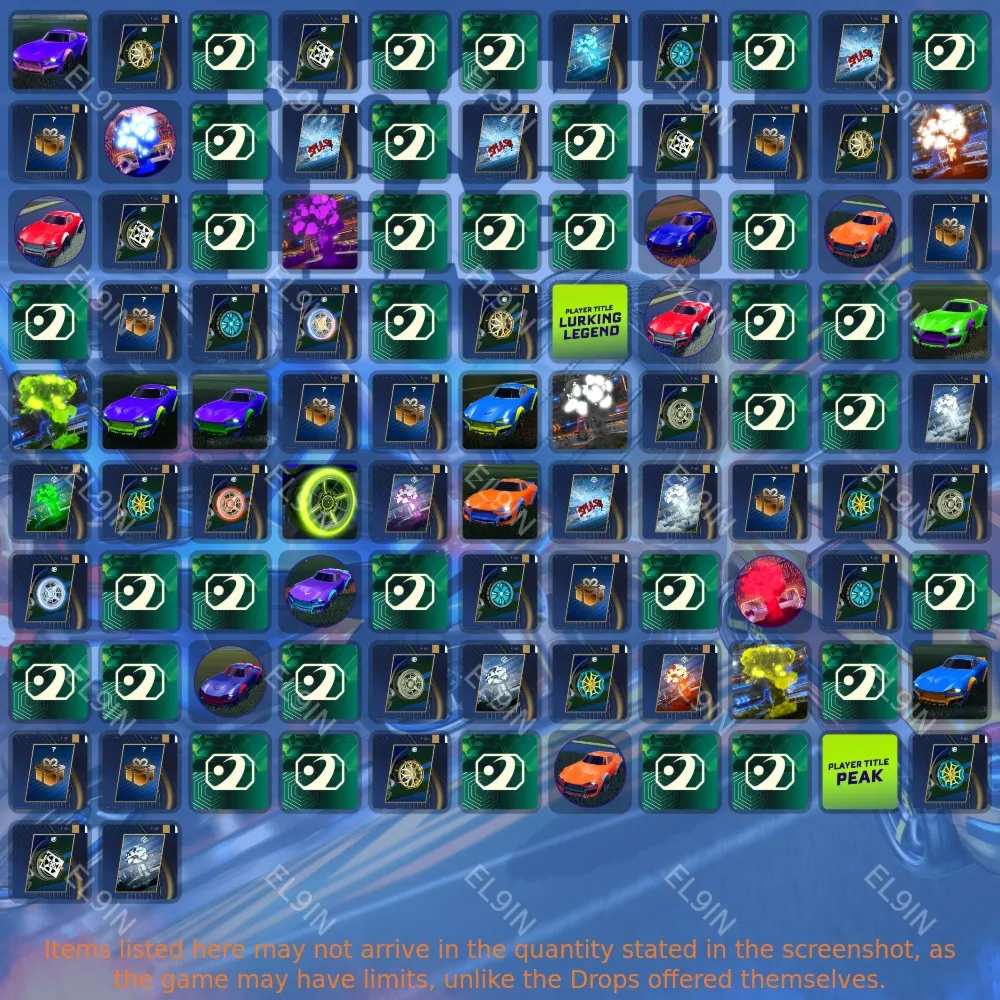 📈Rocket League💎Твич Дропсы🎉101 предметов + 🎁