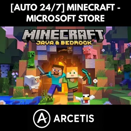 [Авто 24/7] Minecraft: Java  Bedrock Edition Global | Microsoft Ключ