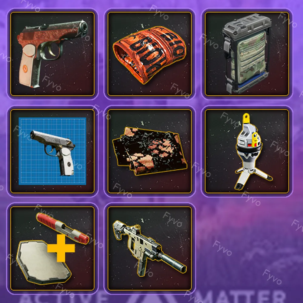Active Matter Twitch Drops 8 Items