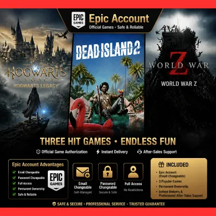 Гарри Поттер: Наследие + Мертвый остров 2 + World War Z: Aftermath Full Access + Epic