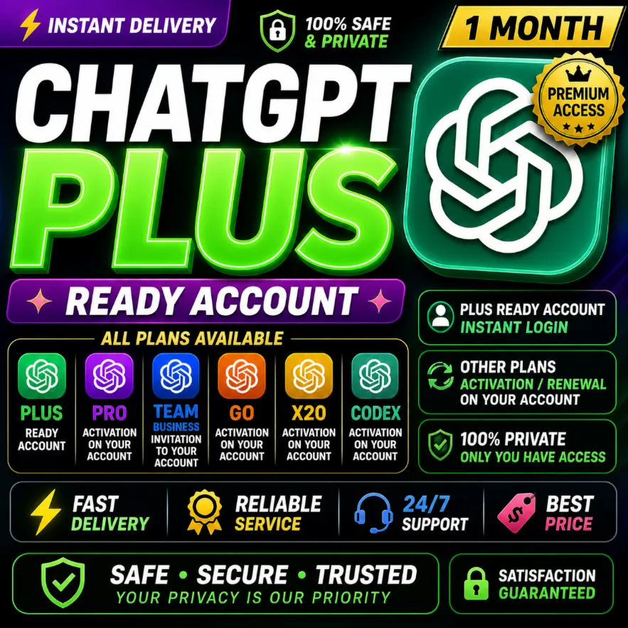 ChatGPT Plus | Pro X20 | Team Business | GO | Codex | Готовый Аккаунт / Активация |