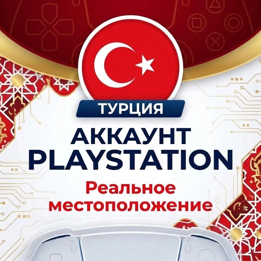 🇹🇷 Турция АККАУНТ PS4/PS5 - РЕАЛЬНАЯ ЛОКАЦИЯ - АВТОВЫДАЧА - ГАРАНТИЯ