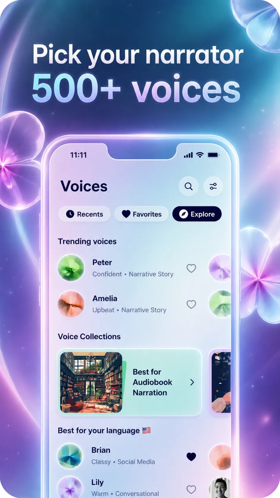 ElevenReader Ultra | 12 months | Own Account [800+ Voices + 32 Languages]