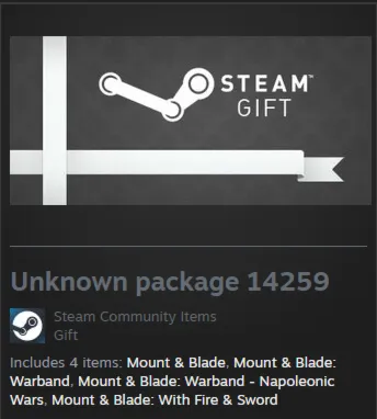 Mount &amp; Blade: Complete STEAM Gift - Global