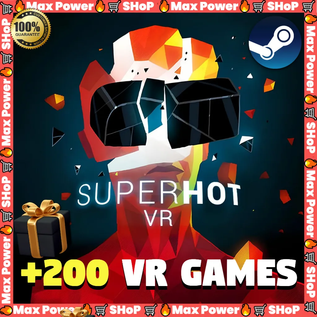 SUPERHOT VR + Half-Life: Alyx + 200 VR игр оффлайн аккаунт Steam