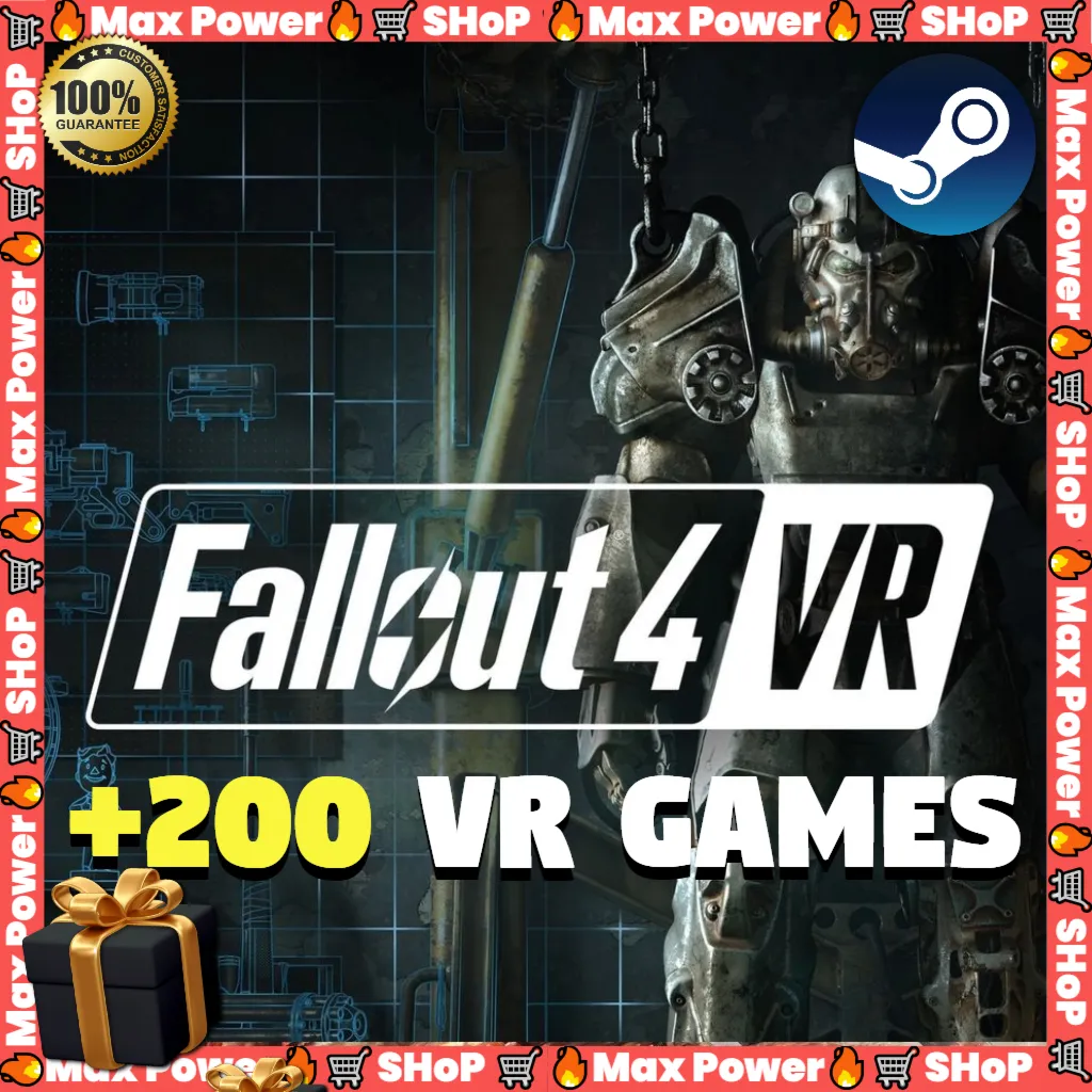 Fallout 4 VR + Half-Life: Alyx + 200 VR игр оффлайн аккаунт Steam