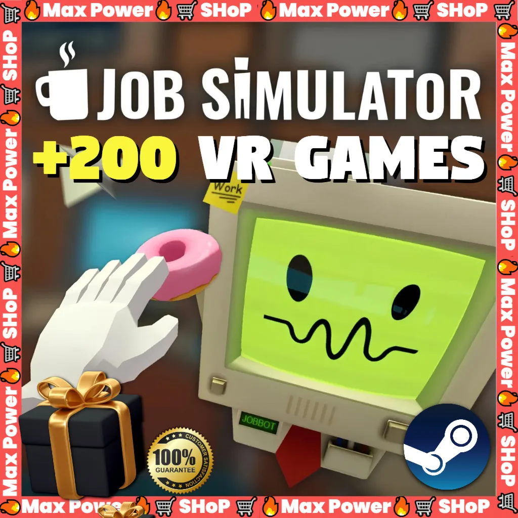 Job Simulator VR + Half-Life: Alyx + 200 VR игр оффлайн аккаунт Steam