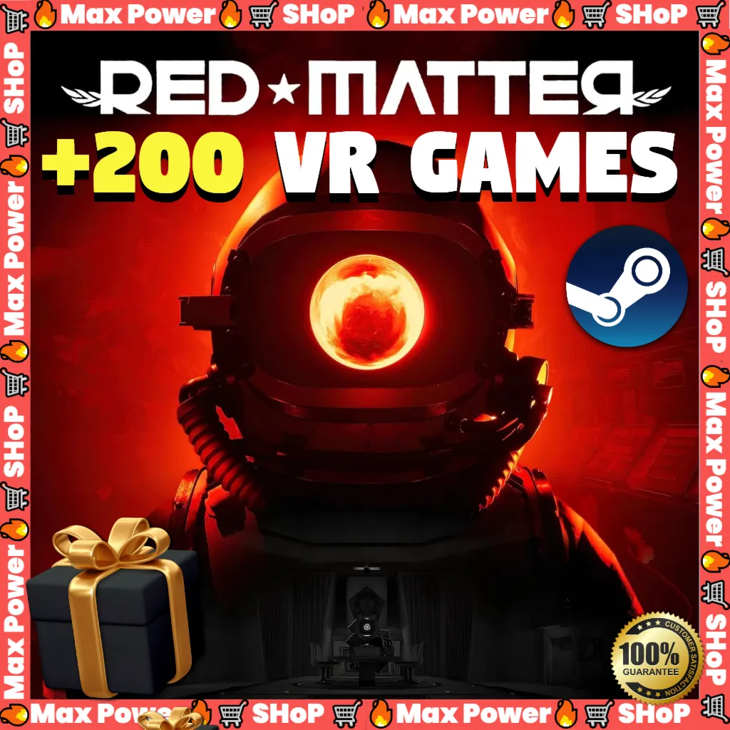 Red Matter + Half-Life: Alyx + 200 VR игр оффлайн аккаунт Steam