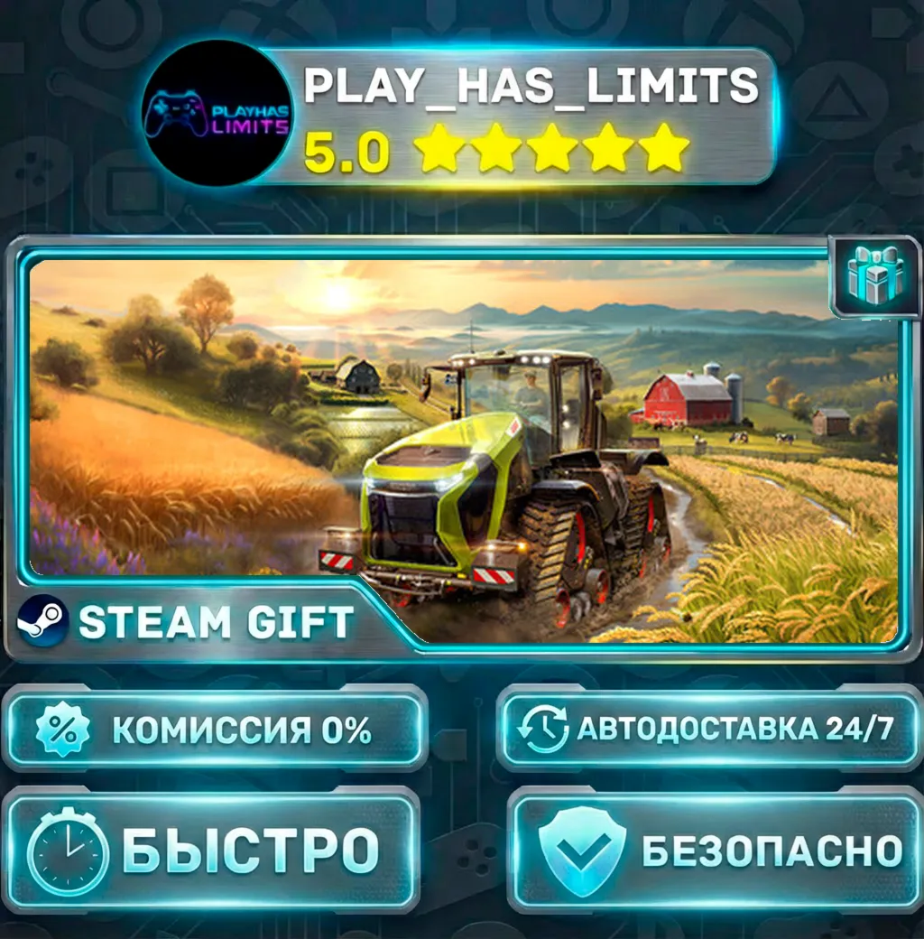 🎁Farming Simulator 25: Year 1 Bundle *RU/BY/UA/CIS Steam Auto