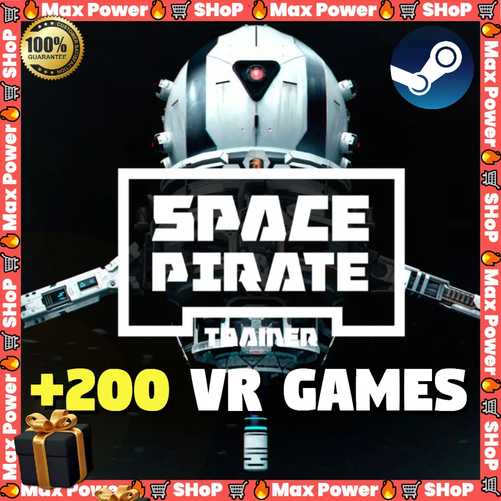 Space Pirate Trainer + Half-Life: Alyx + 200 VR игр оффлайн аккаунт Steam