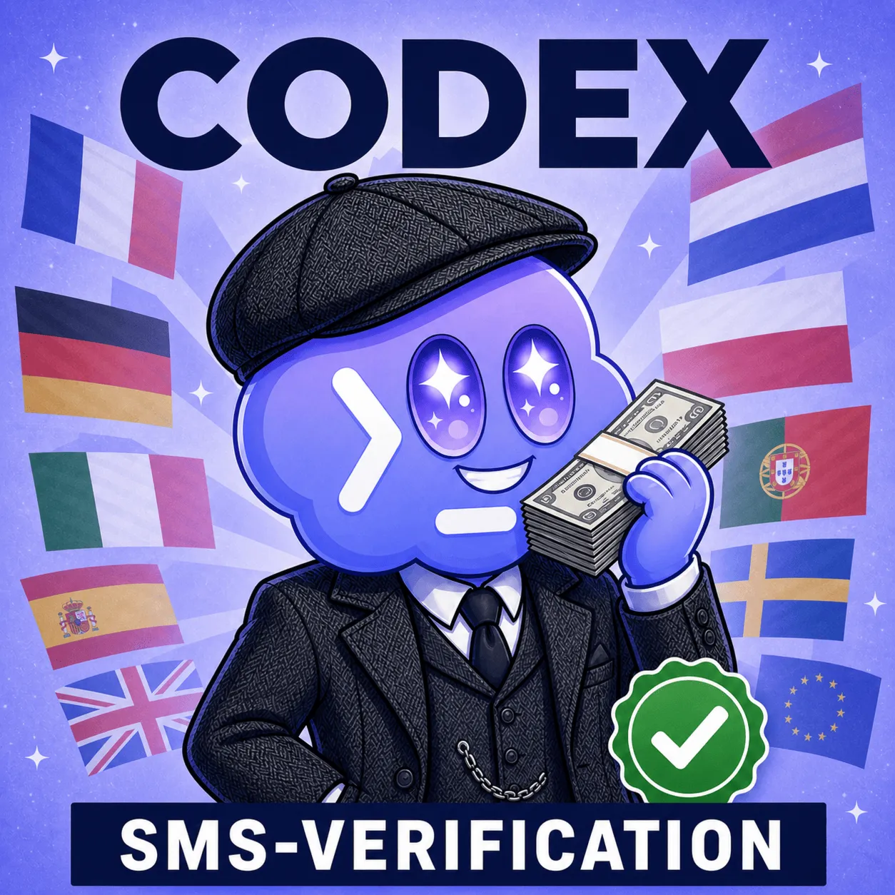 CODEX | СМС-ВЕРИФИКАЦИЯ АККАУНТА БЕЗ ВХОДА | CHATGPT (OPENAI) | ГАРАНТИЯ