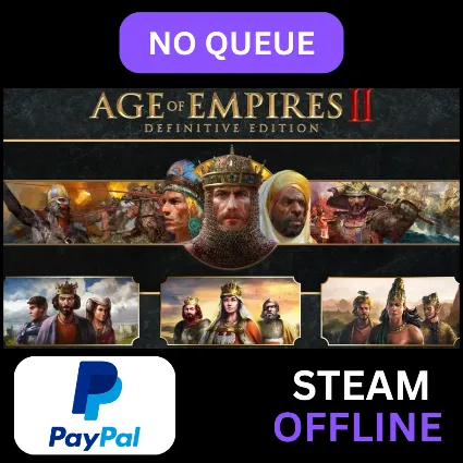 Age of Empires II: Definitive Edition ALL DLC + The Last Chieftains | STEAM | PAYPAL