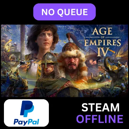 Age of Empires IV: ALL DLC + Dynasties of the East + Yue Fei's Legacy | STEAM| PAYPAL