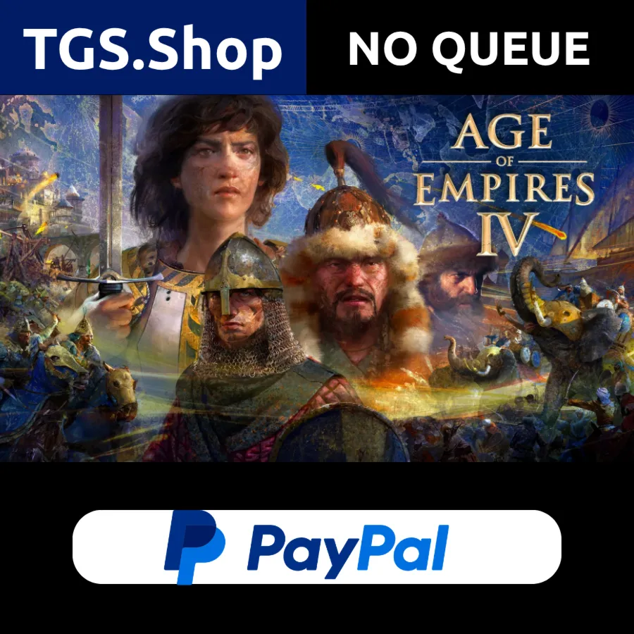 Age of Empires IV: ALL DLC + Dynasties of the East + Yue Fei's Legacy | STEAM| PAYPAL