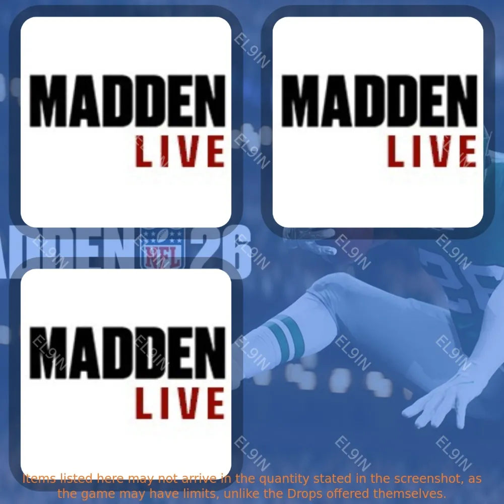 Madden NFL 26Твич Дропсы3 предметов + 