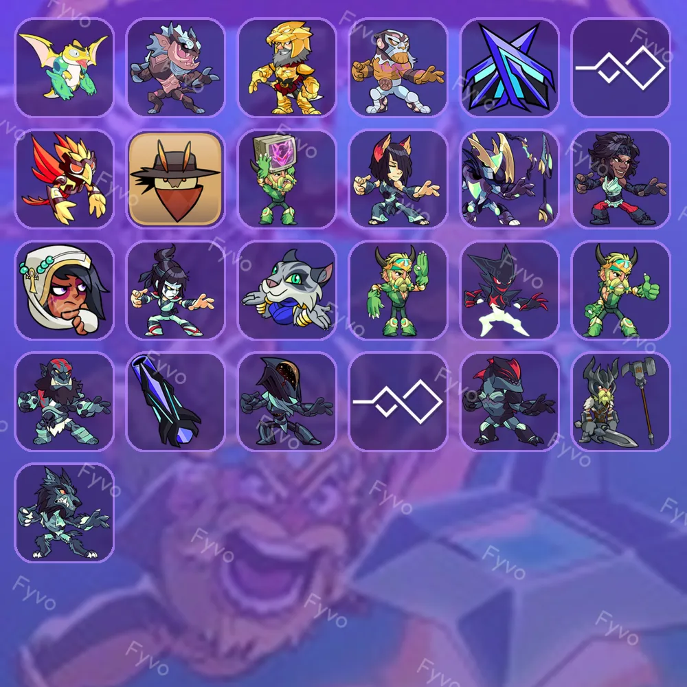 Brawlhalla Твич Дропс 25 Предметов