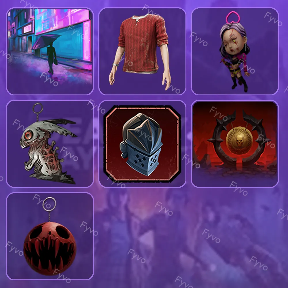 Dead by Daylight Twitch Drops 7 Items | DbD