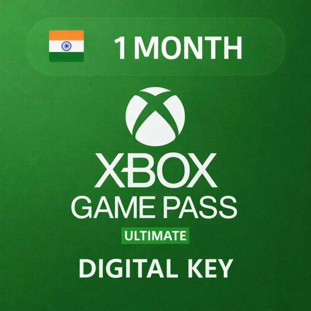 Xbox Game Pass Ultimate Trial 1 Month Subscription Card IN (ONLY FOR NEW ACCOUNTS)
