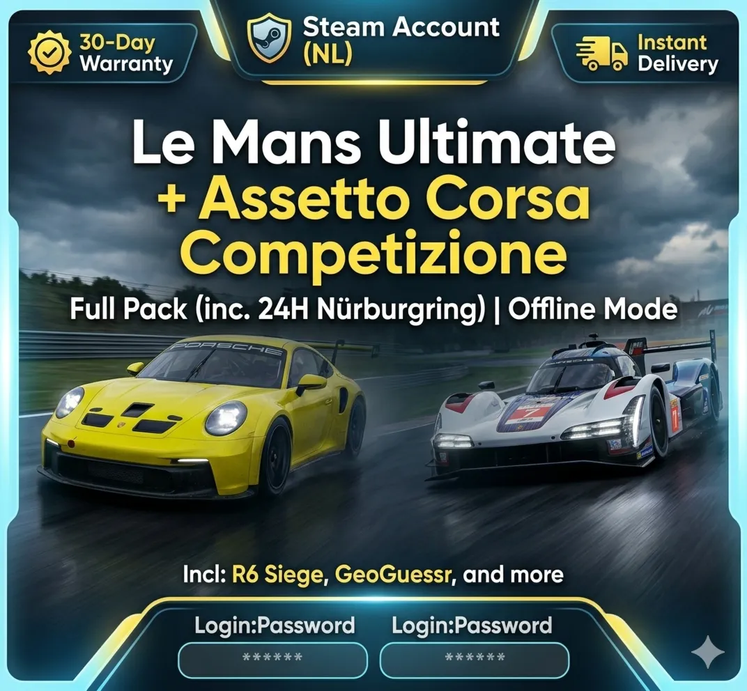 Le Mans Ultimate + Assetto Corsa Competizione (Full Pack) | Offline