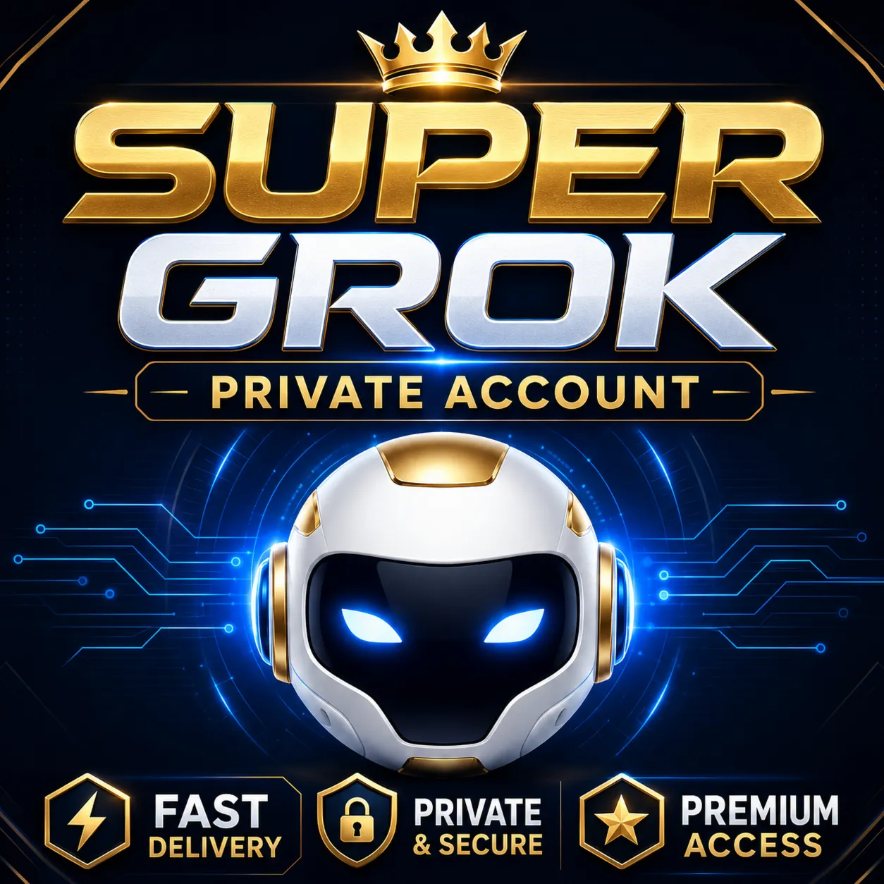 SUPER GROK Premium аккаунт | Личный доступ | Быстрая доставка