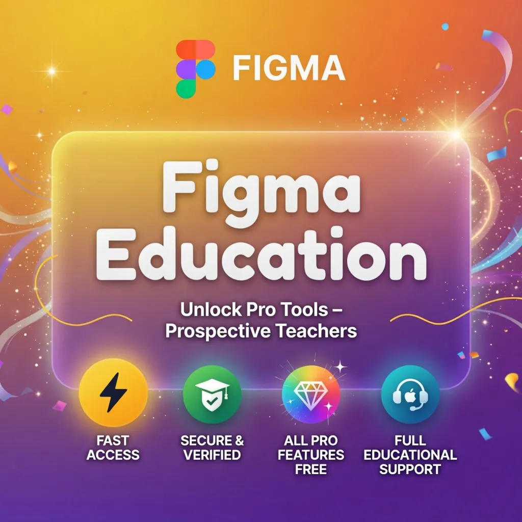 Figma Pro EDU Premium | 6 Month Subscription Plan | Private Account