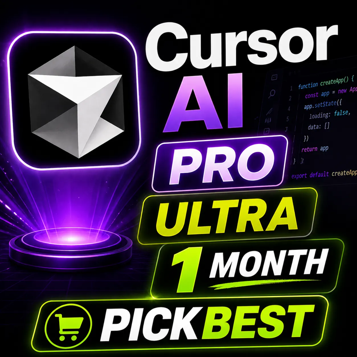 🔥 Подписка на Cursor Pro и Ultra |💎 Быстрая доставка