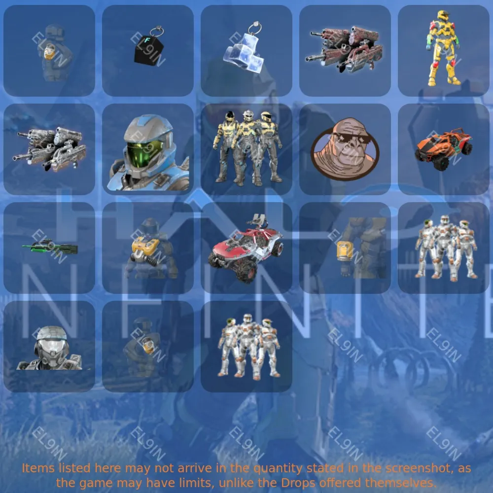 🏆Halo Infinite💡Твич Дропсы✨18 предметов + 🎁