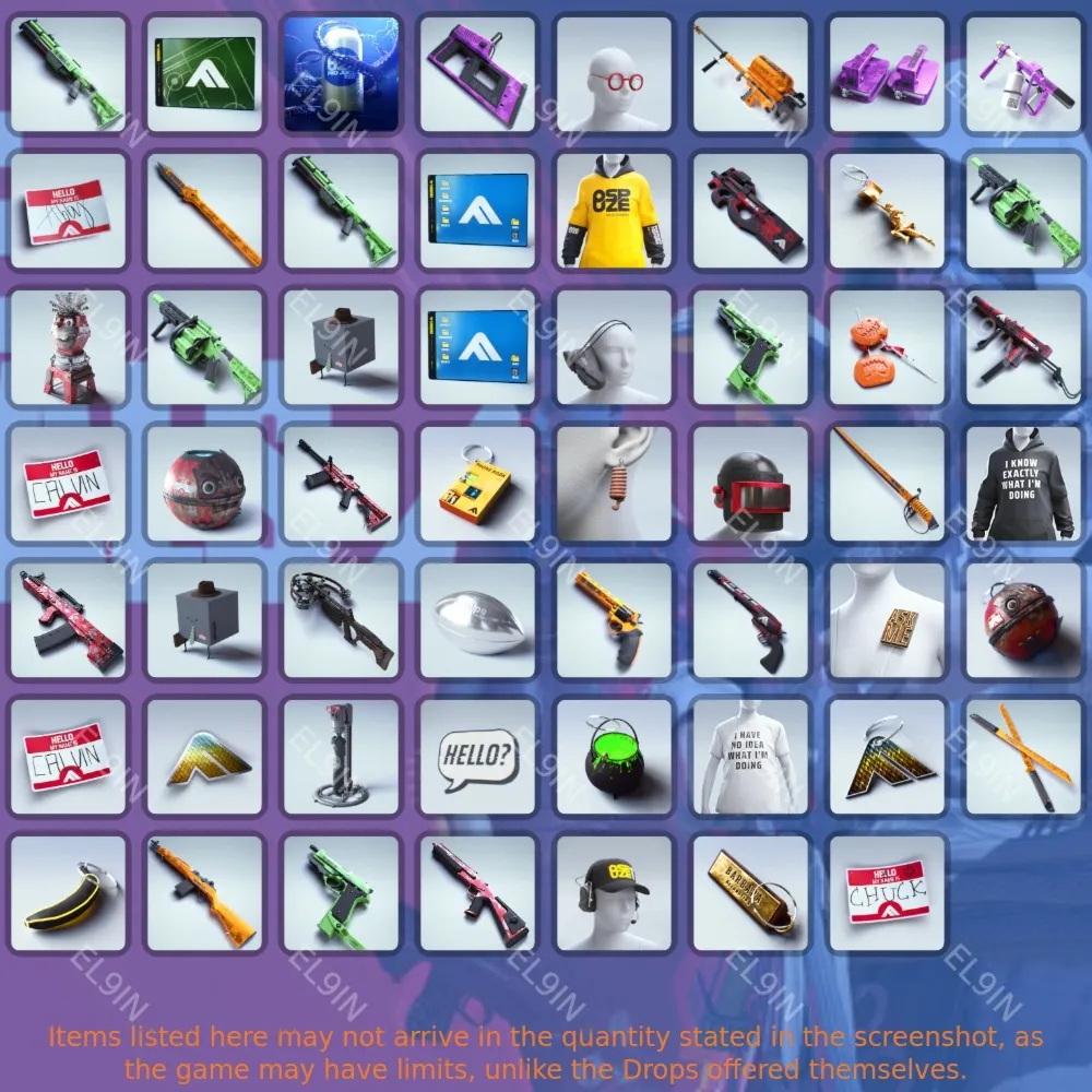 💡THE FINALS🌈Твич Дропсы✅55 предметов + 🎁