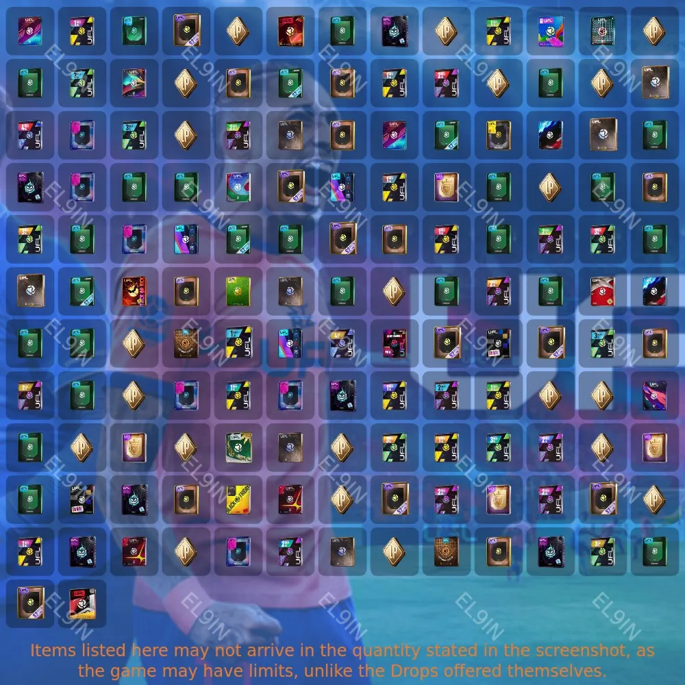⚜️UFL🎈Твич Дропсы🌈145 предметов + 🎁