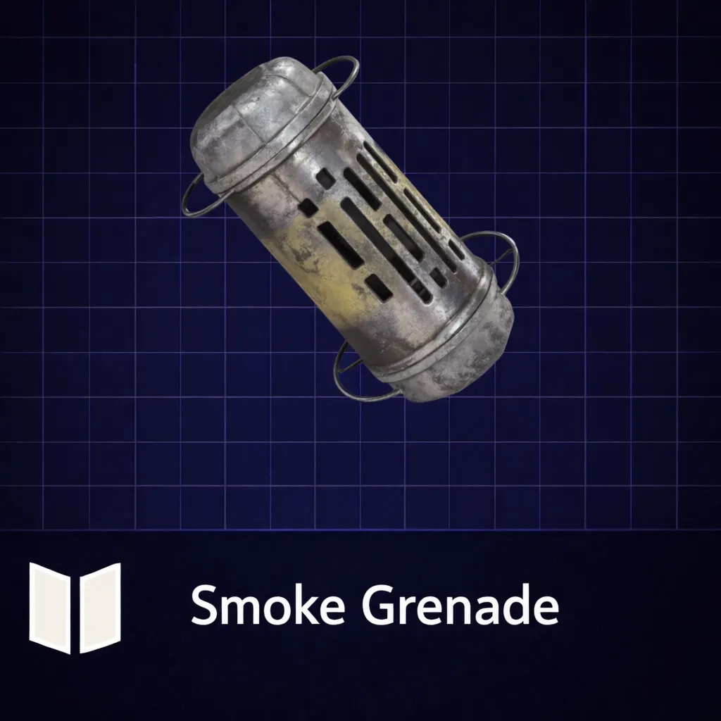 Smoke Grenade Blueprint ARC Raiders
